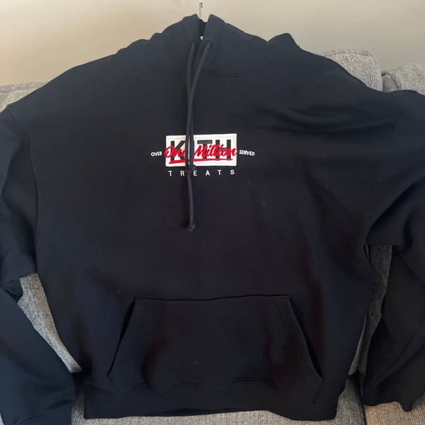 Kith Treats One Million Served Hoodie Size S Black