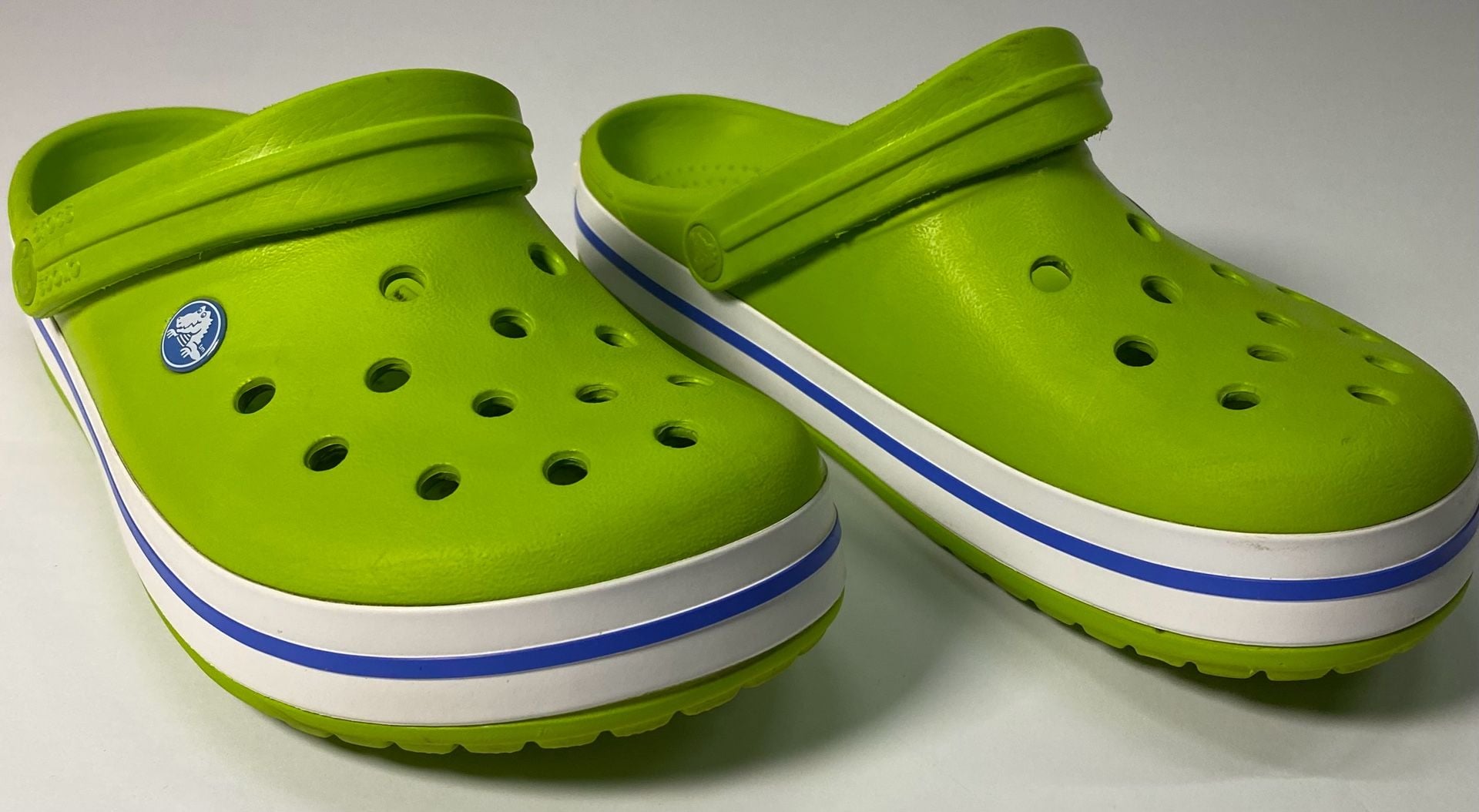 Crocs Crocband Clog Size M7/W9 Volt Green Lime 3