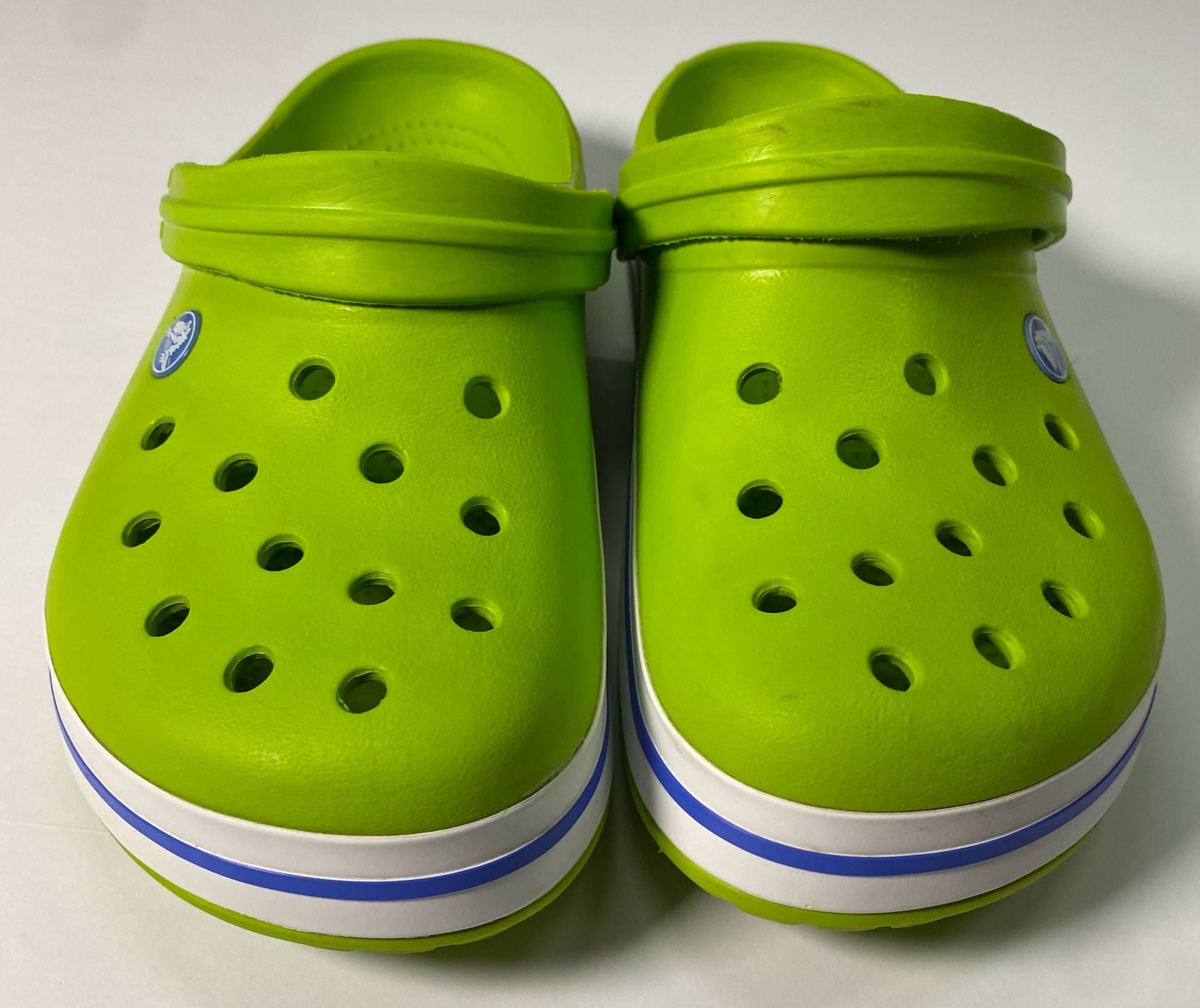 Crocs Crocband Clog Size M7/W9 Volt Green Lime 6