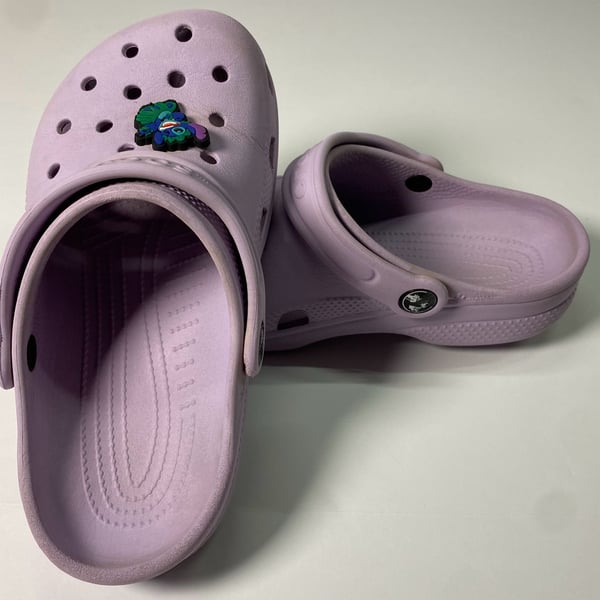 Crocs Classic Clog J1 Lavender Purple With Charms