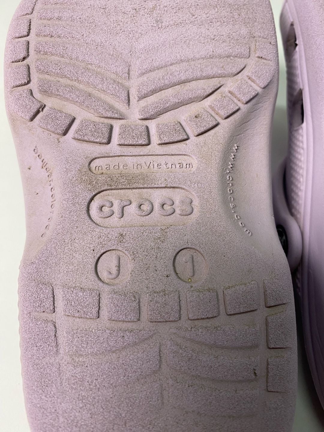 Crocs Classic Clog J1 Lavender Purple With Charms 8