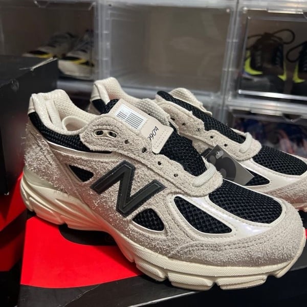 New Balance 990v4 Joe Freshgoods Mammouth Sneakers Black White