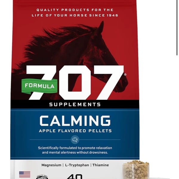 Formula 707 Calming Apple Flavored Pellets 5 lbs