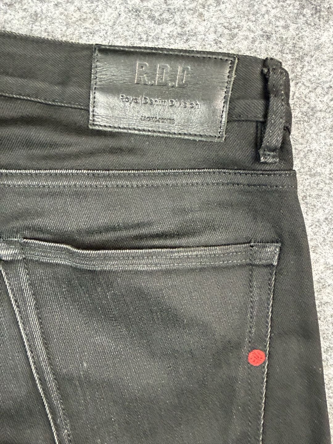 Jack & Jones R.D.D. JJiglenn JJRoyal Selvedge Jeans Black Slim 31x32 8