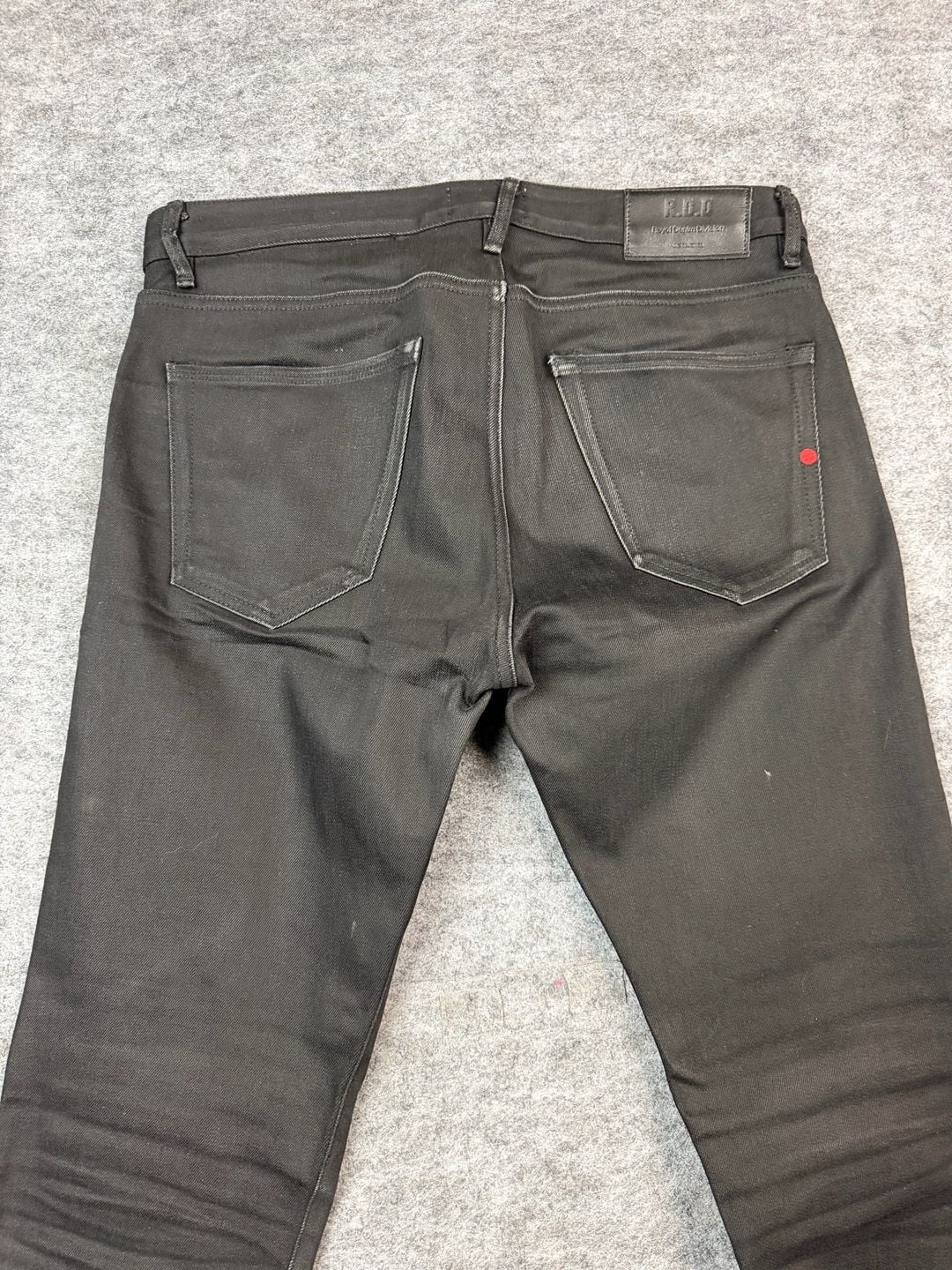 Jack & Jones R.D.D. JJiglenn JJRoyal Selvedge Jeans Black Slim 31x32 9
