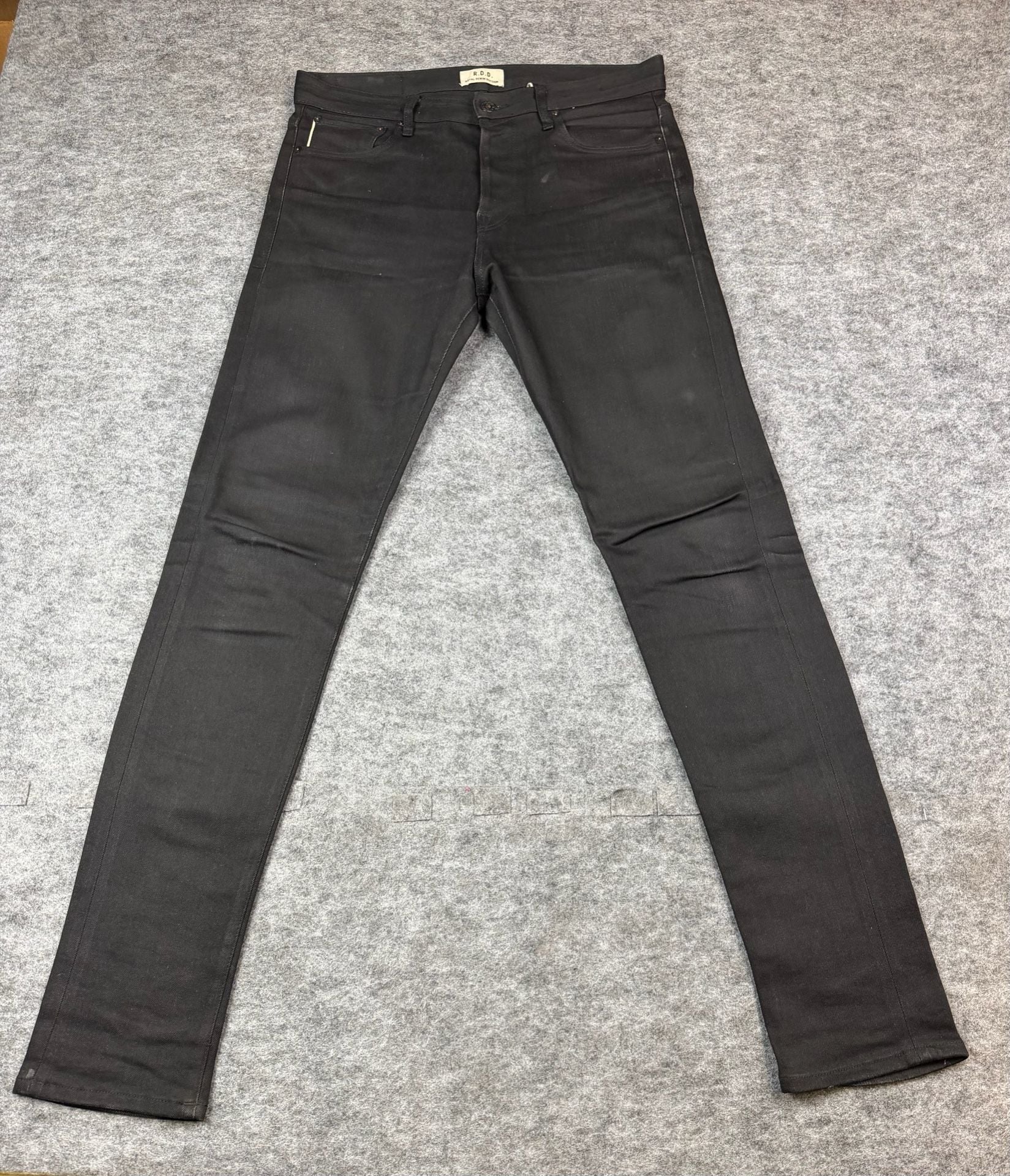Jack & Jones R.D.D. JJiglenn JJRoyal Selvedge Jeans Black Slim 31x32 12