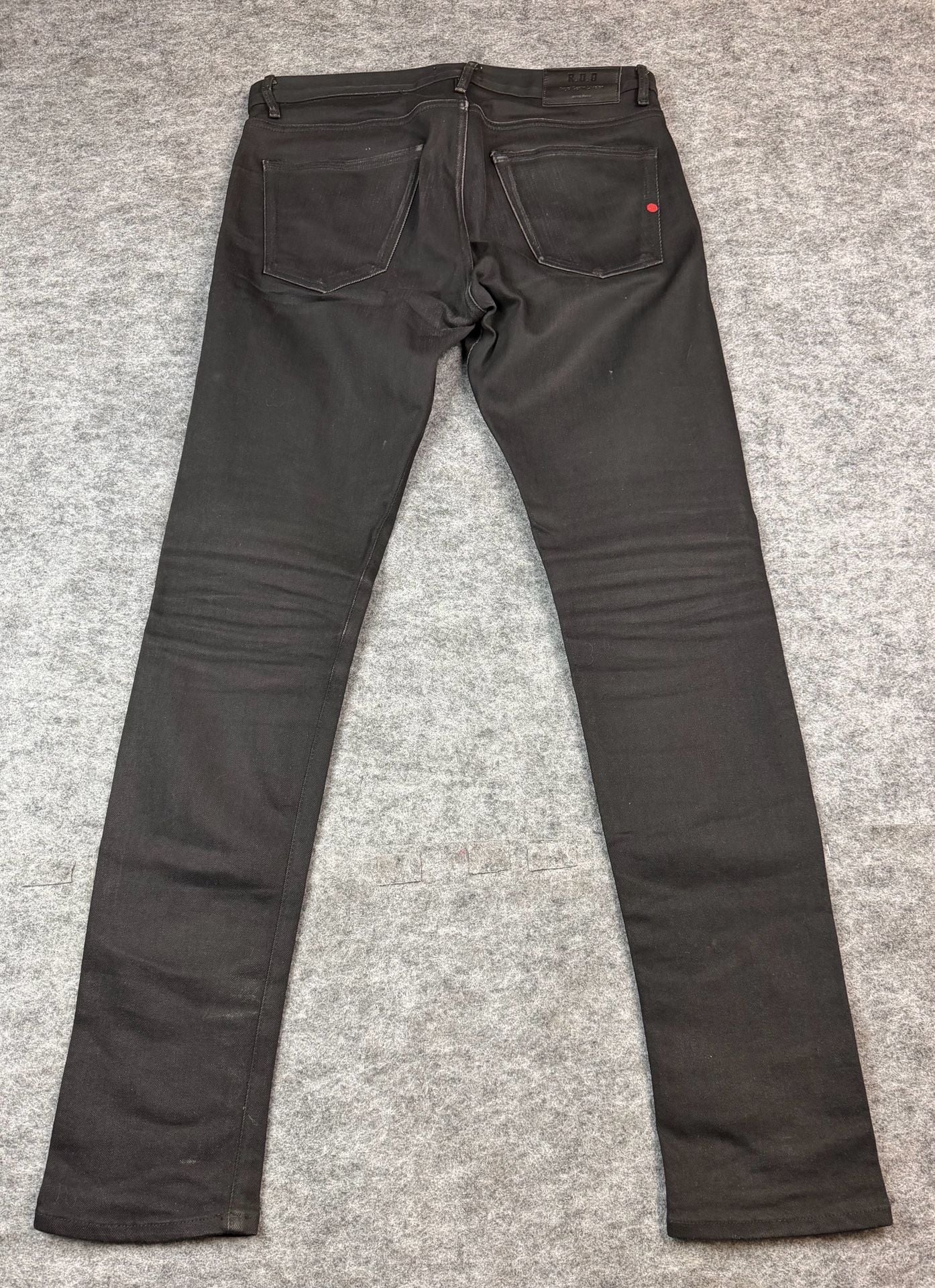 Jack & Jones R.D.D. JJiglenn JJRoyal Selvedge Jeans Black Slim 31x32 14