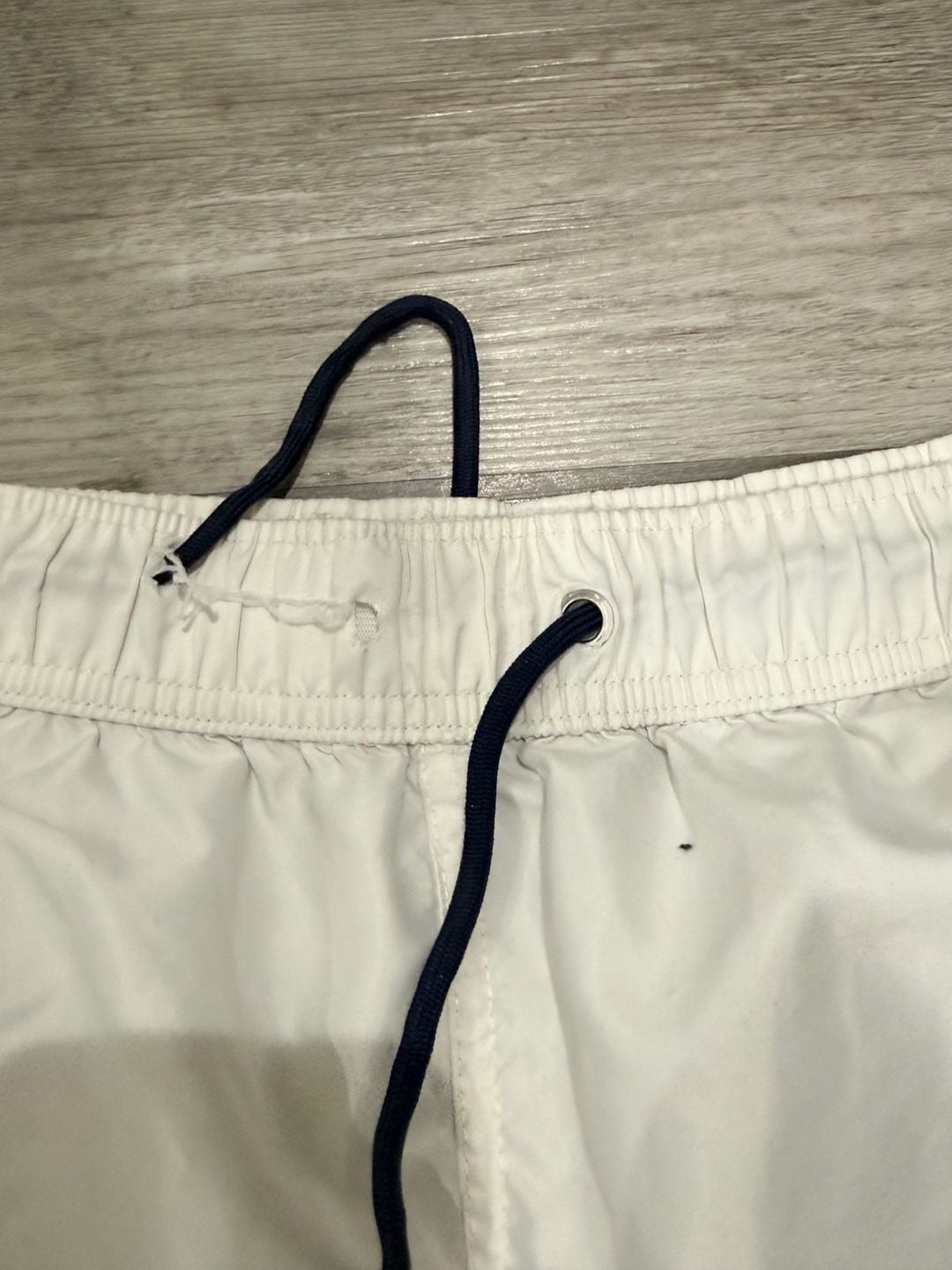 U.S. Polo Assn. Swim Trunks Size L White Logo Tape Swim Shorts 3