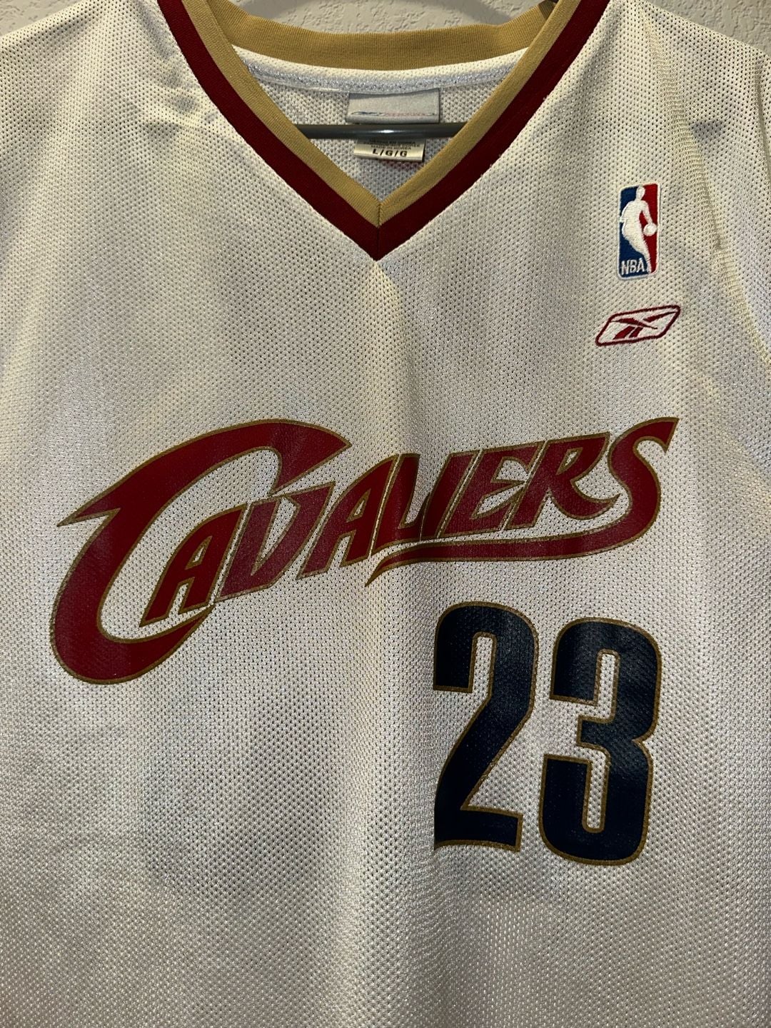 Vintage Reebok Cleveland Cavaliers #23 Lebron James jersey 4
