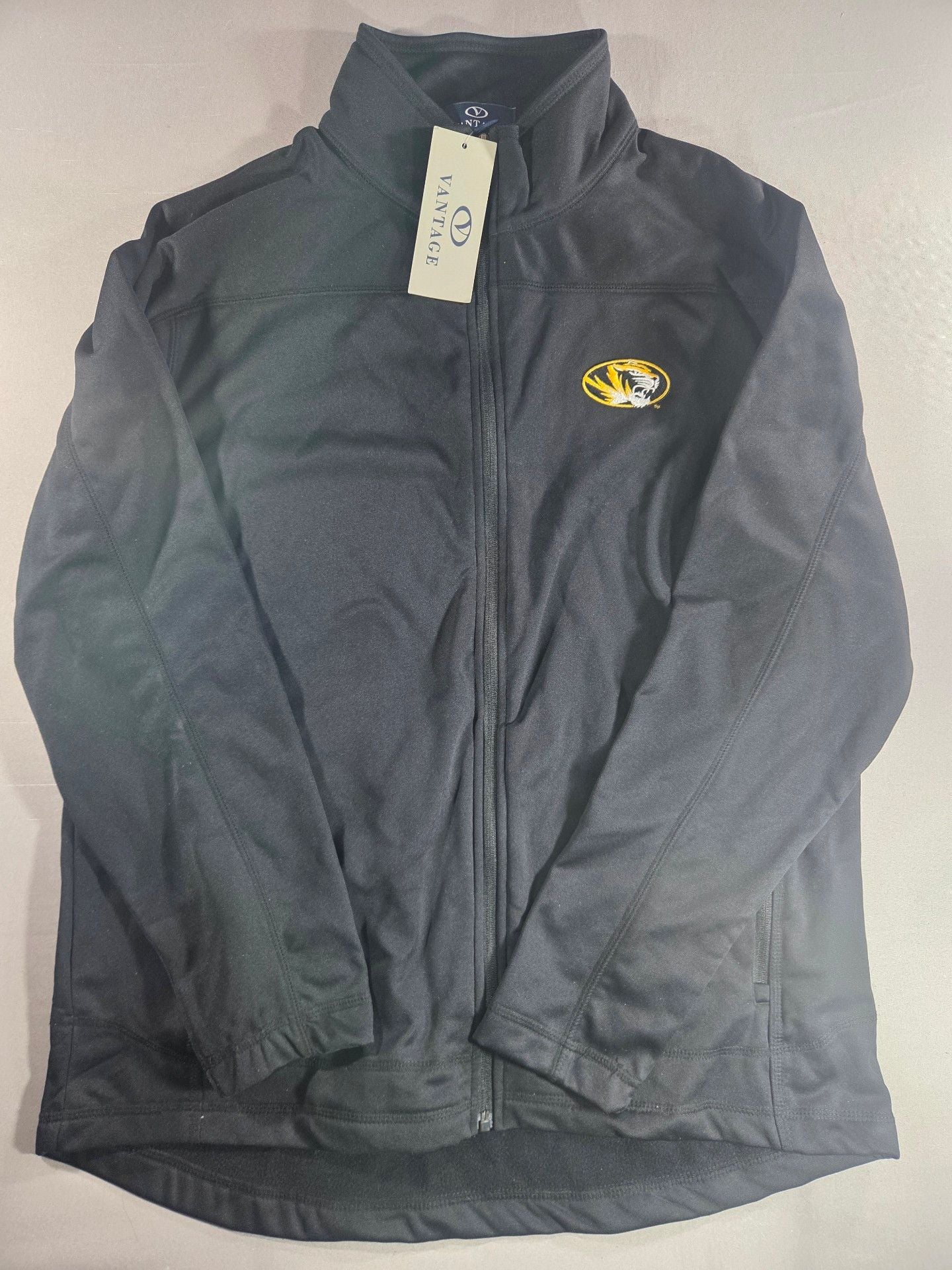 Vantage Missouri Tigers Full-Zip Jacket Black 3
