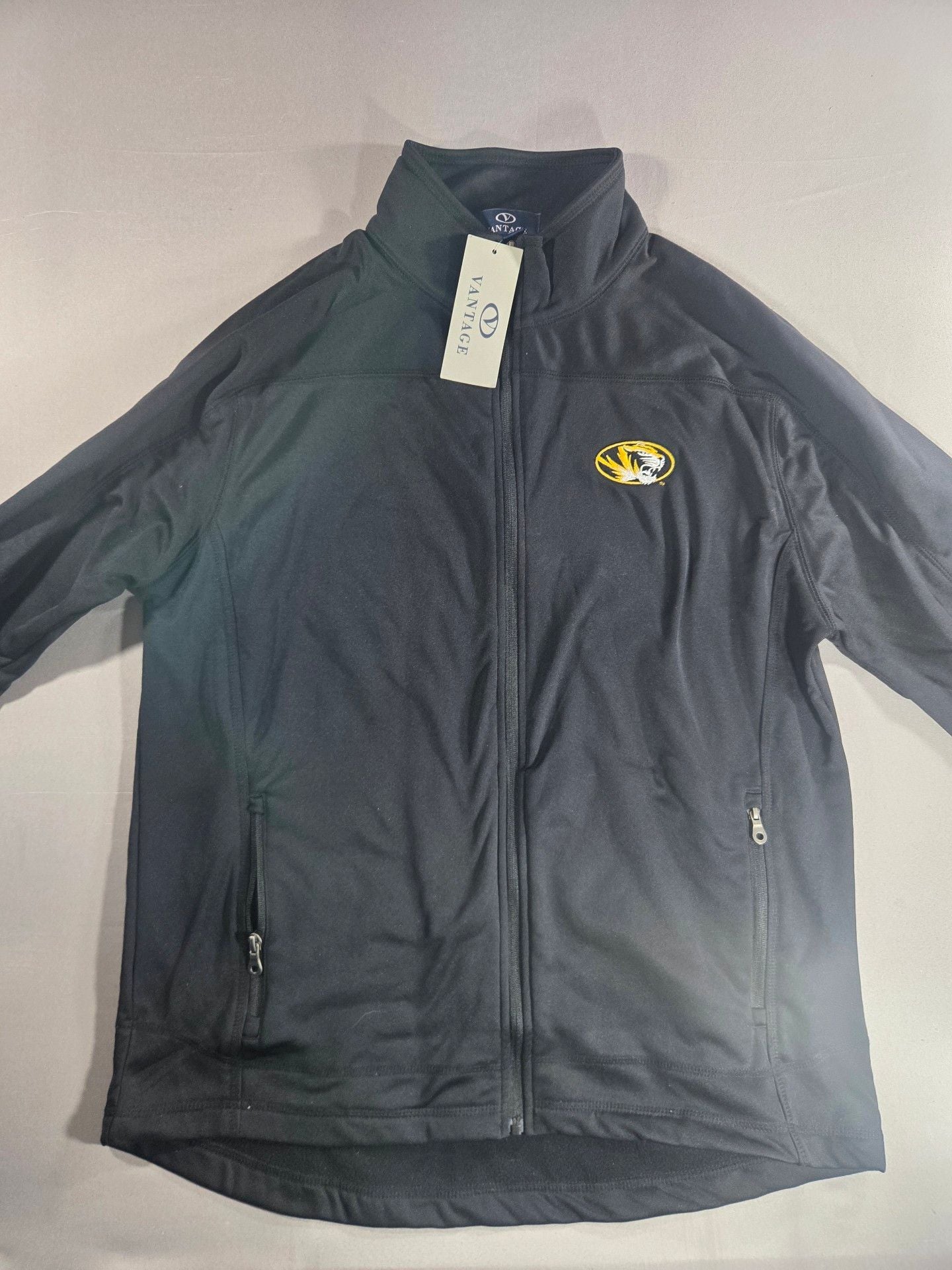 Vantage Missouri Tigers Full-Zip Jacket Black 5