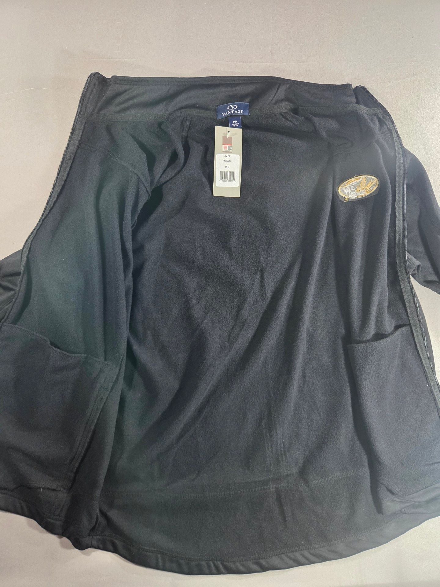 Vantage Missouri Tigers Full-Zip Jacket Black 9