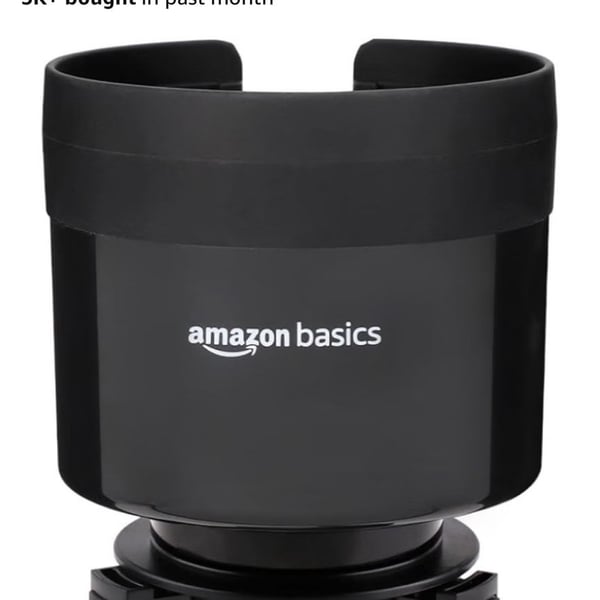 2 Amazon Basics Car Cup Holder Expander