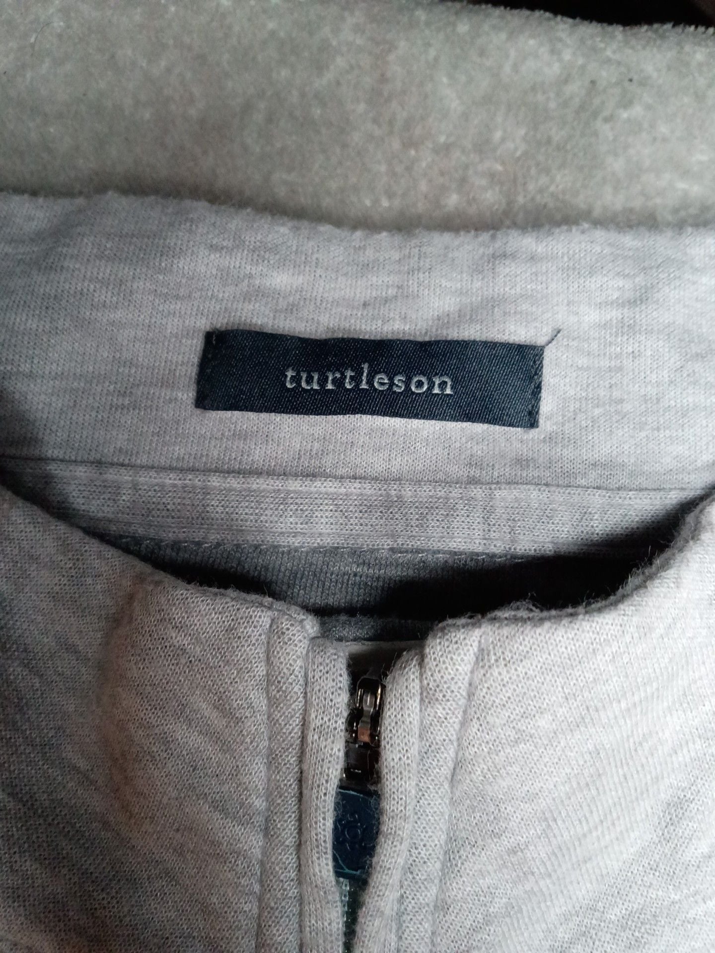 Turtleson Shockers Quarter Zip Vest Size XL Gray Sleeveless 3