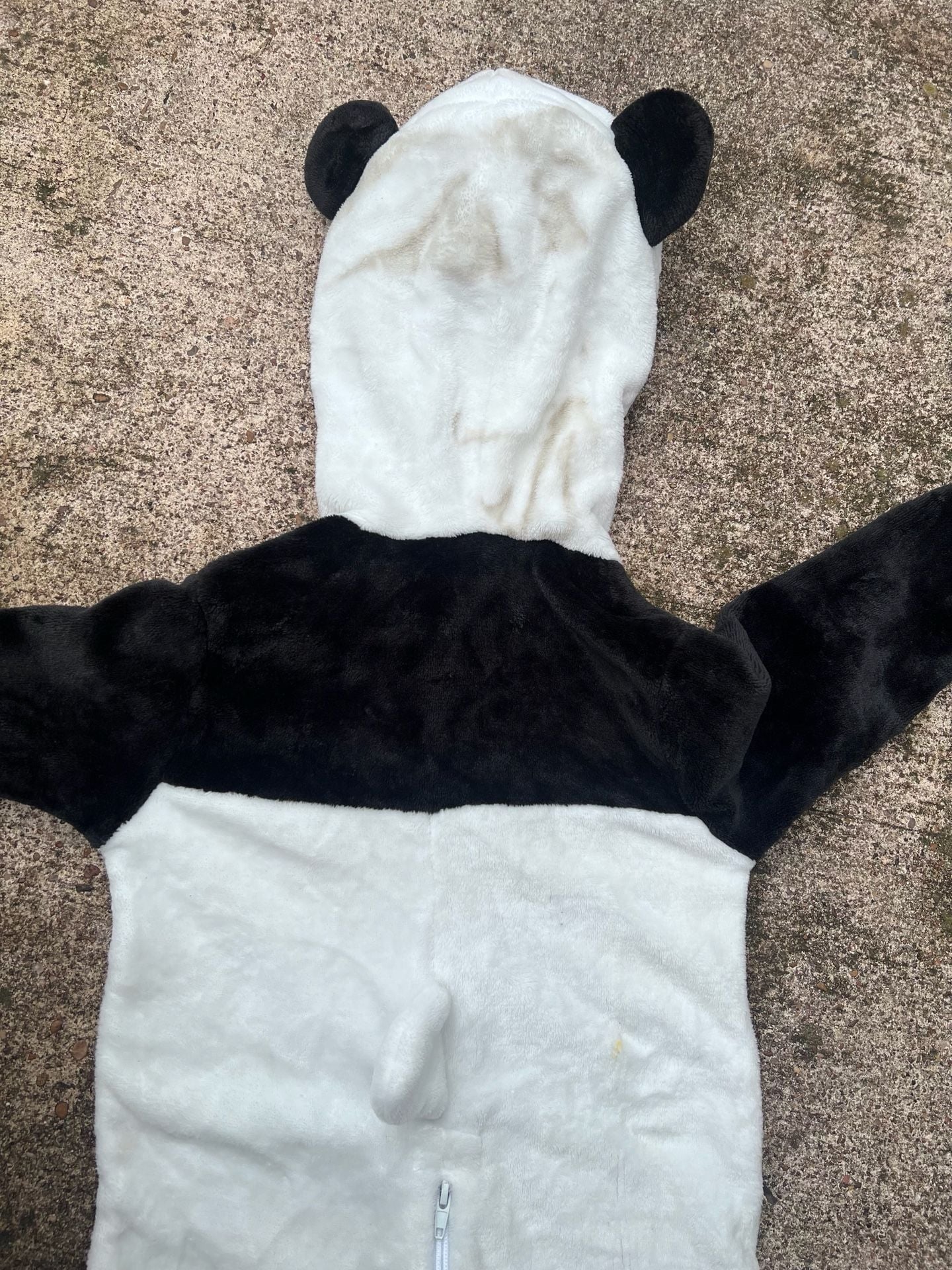 Z-ID Girl Plush Hooded Panda Bear One-Piece Costume Size 18-24 Months (1T-2T)
7