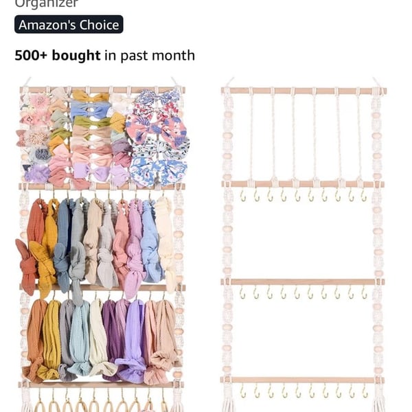 Visator Headband Holder Bows Organizer