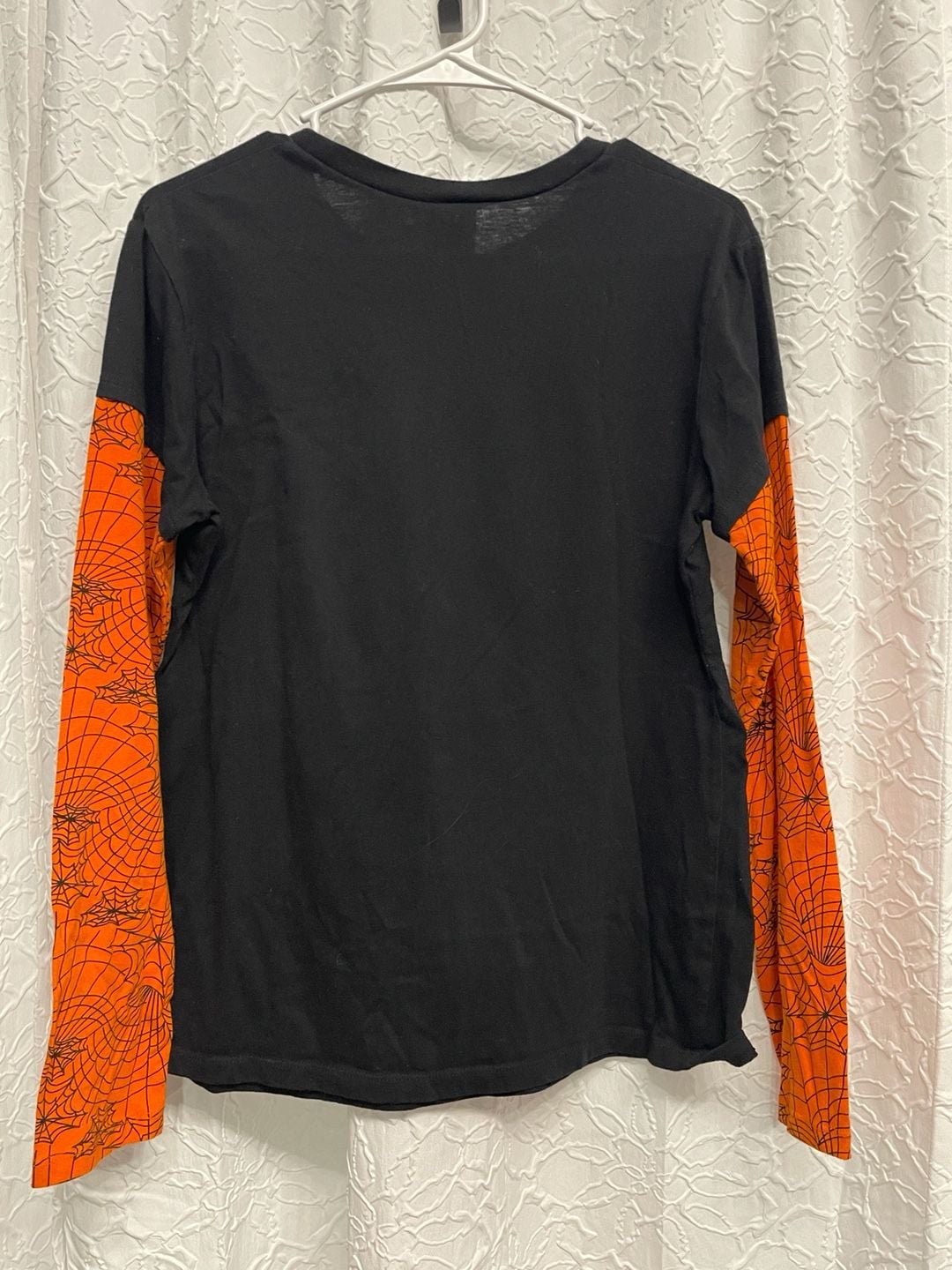 Hello Kitty Witch Halloween Long Sleeve Shirt Size XXG (19) Black Orange 4
