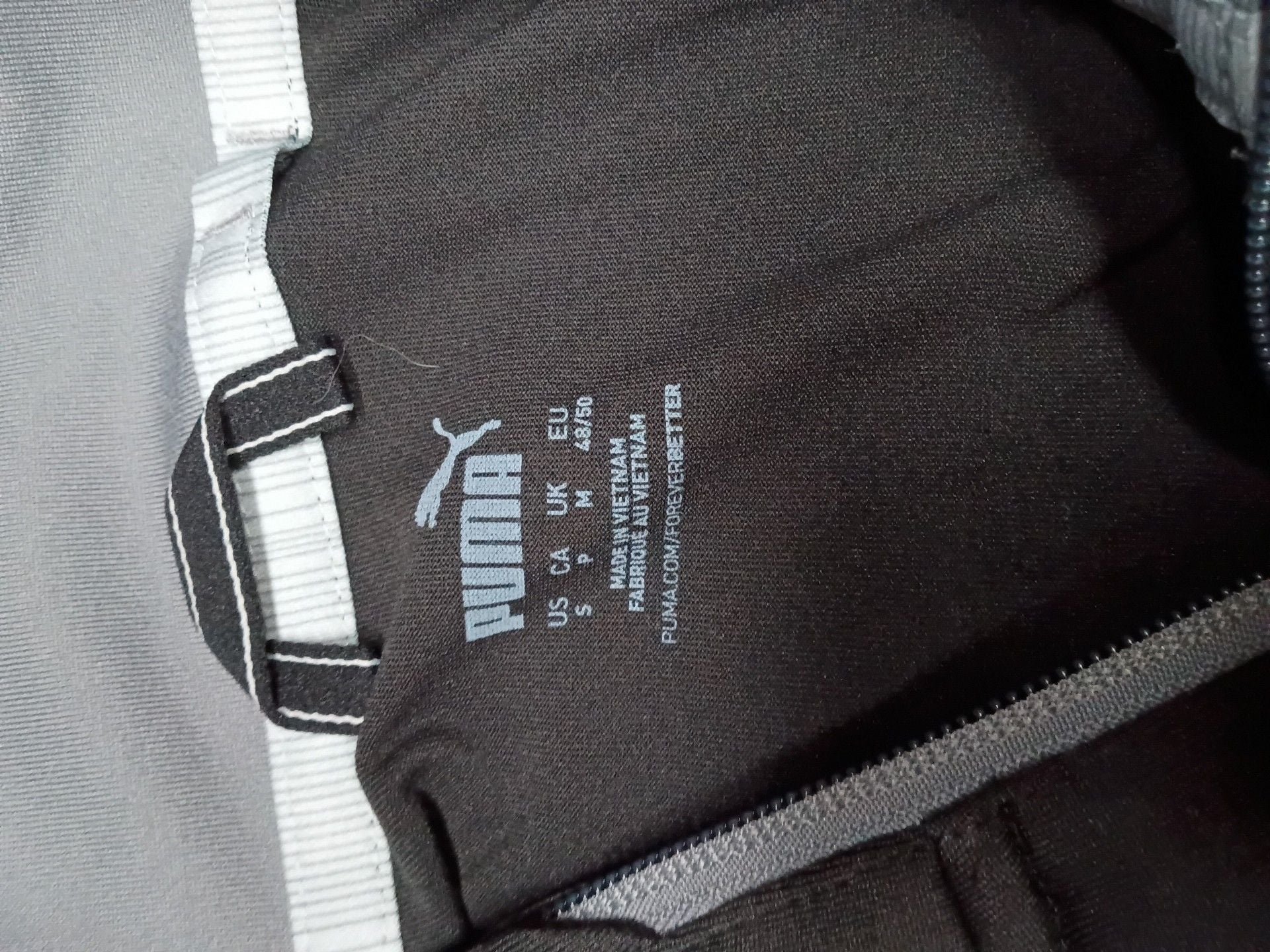 Puma 1/4 Zip Pullover Size S Black Old Course St Andrews Golf Jacket 2