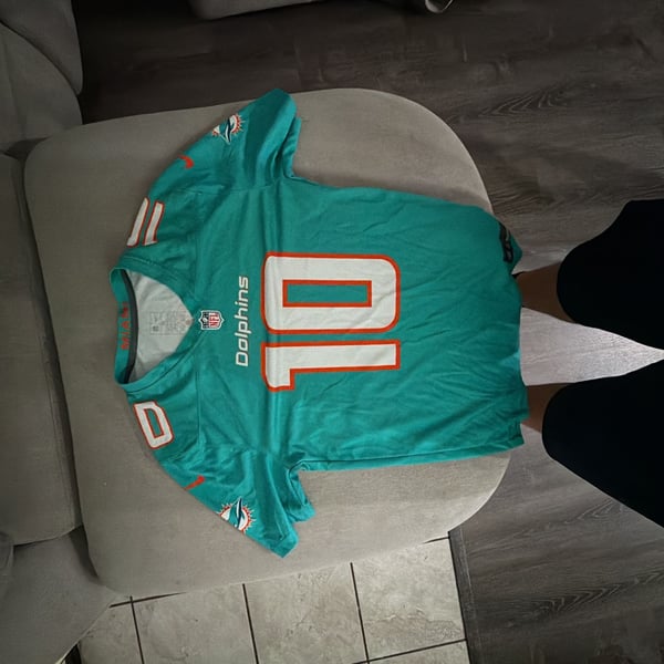 Nike Tyreek Hill Miami Dolphins Jersey Size M Teal NFL