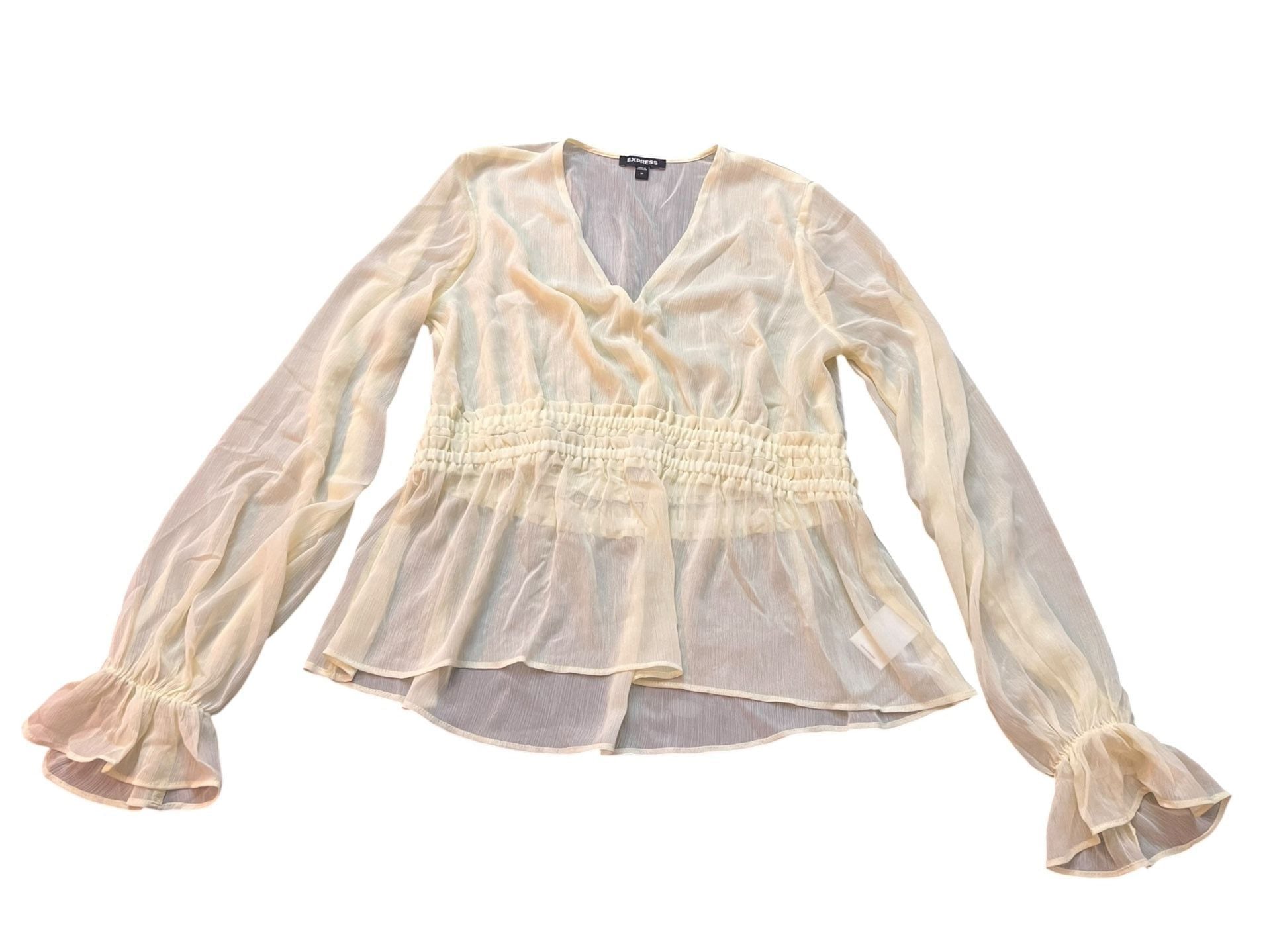 Express Chiffon Blouse Size M 2