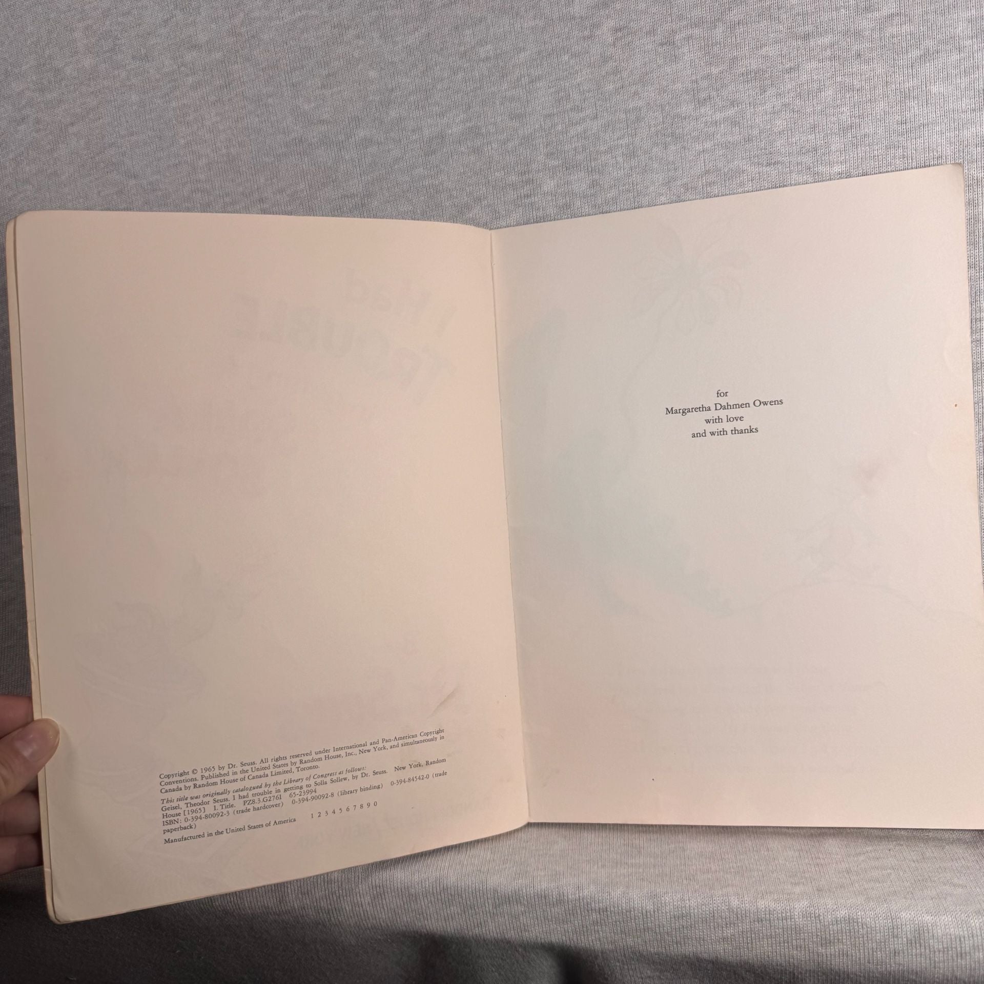 Dr. Seuss I Had Trouble in Getting to Solla Sollew Paperback Book 3