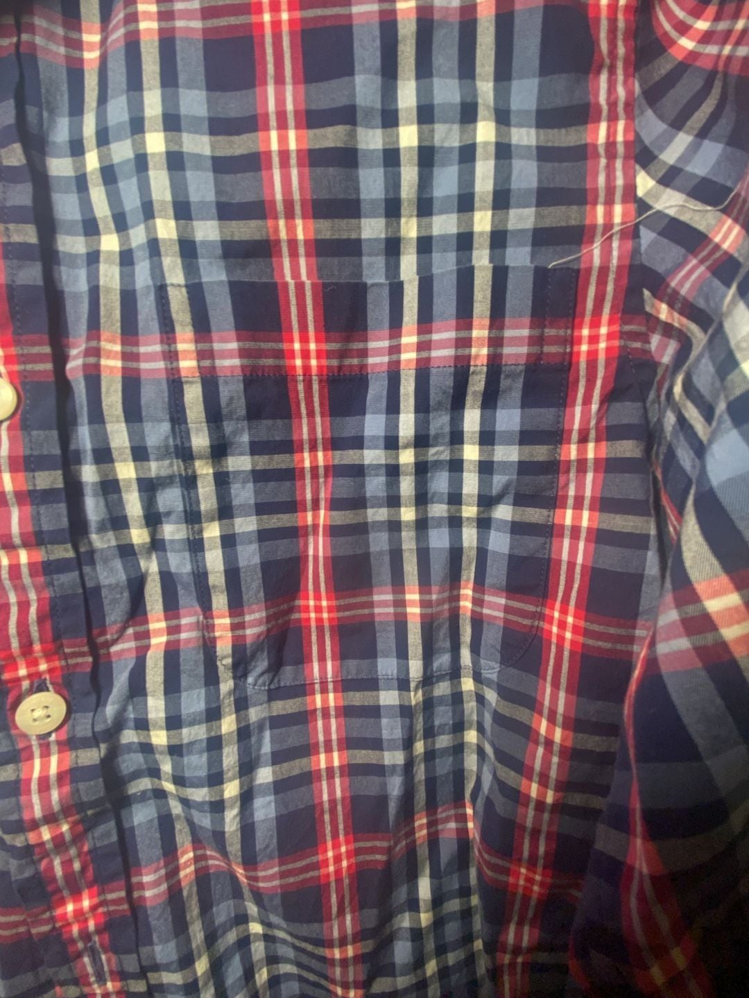 Vineyard Vines Slim Fit Murray Shirt Size XS Blue Plaid Button Down 6