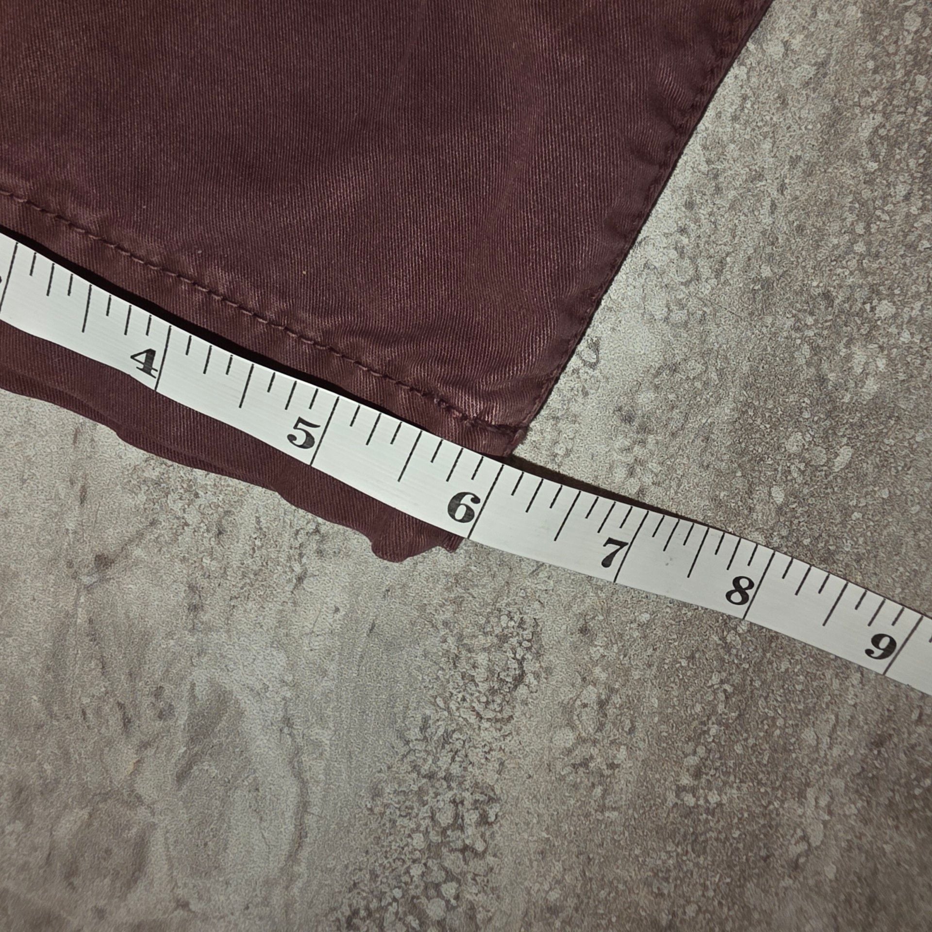 American Eagle Outfitters Chino Pants Burgundy Cotton 10