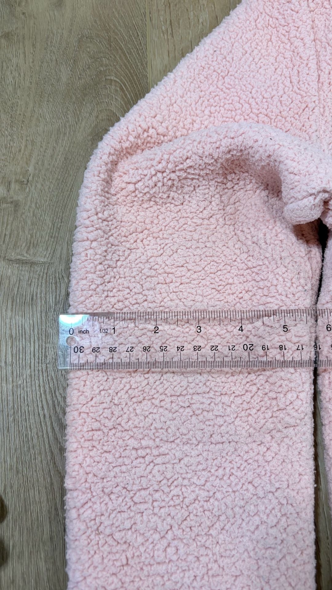 Fila Josephine Sherpa Hoodie Size S Pink Drawstring Fleece Pullover 6