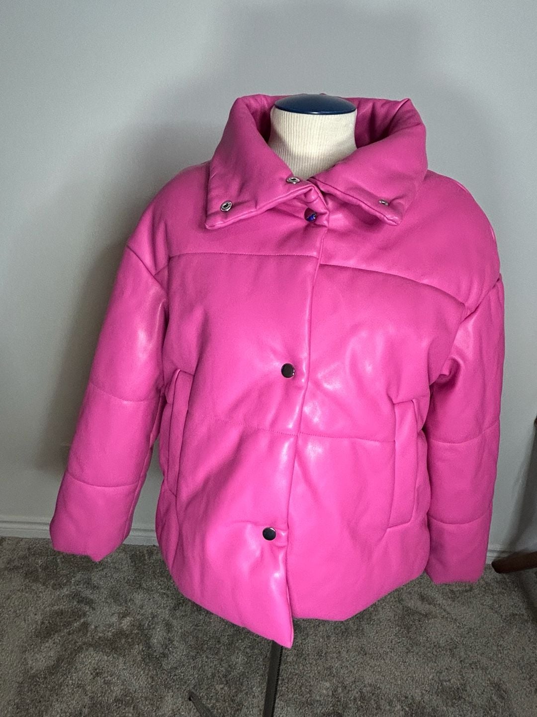 Jules Kae Anastasia Vegan Leather Puffer 3