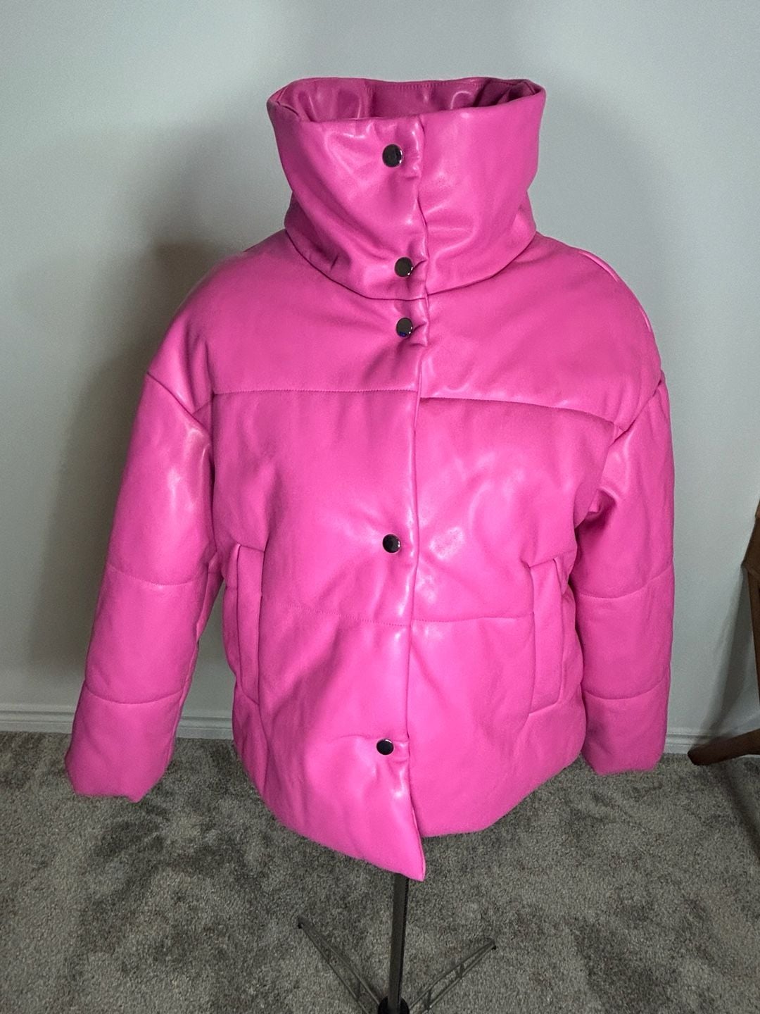 Jules Kae Anastasia Vegan Leather Puffer 6