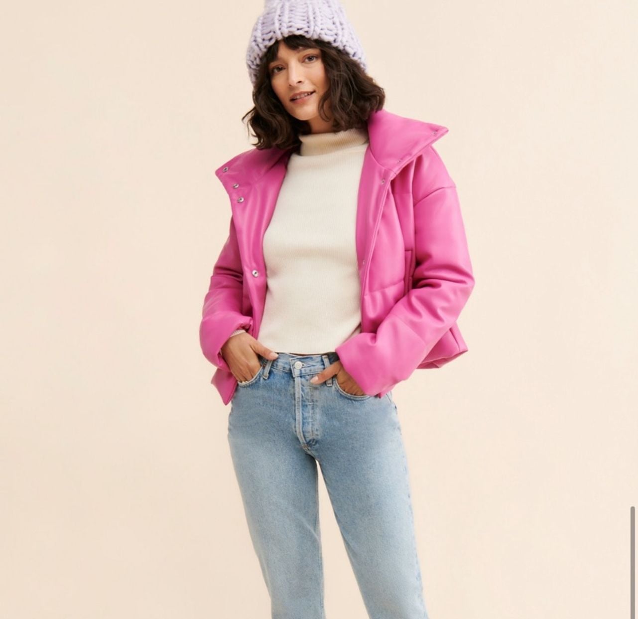 Jules Kae Anastasia Vegan Leather Puffer 9