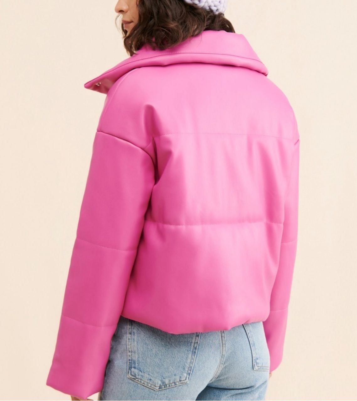 Jules Kae Anastasia Vegan Leather Puffer 11