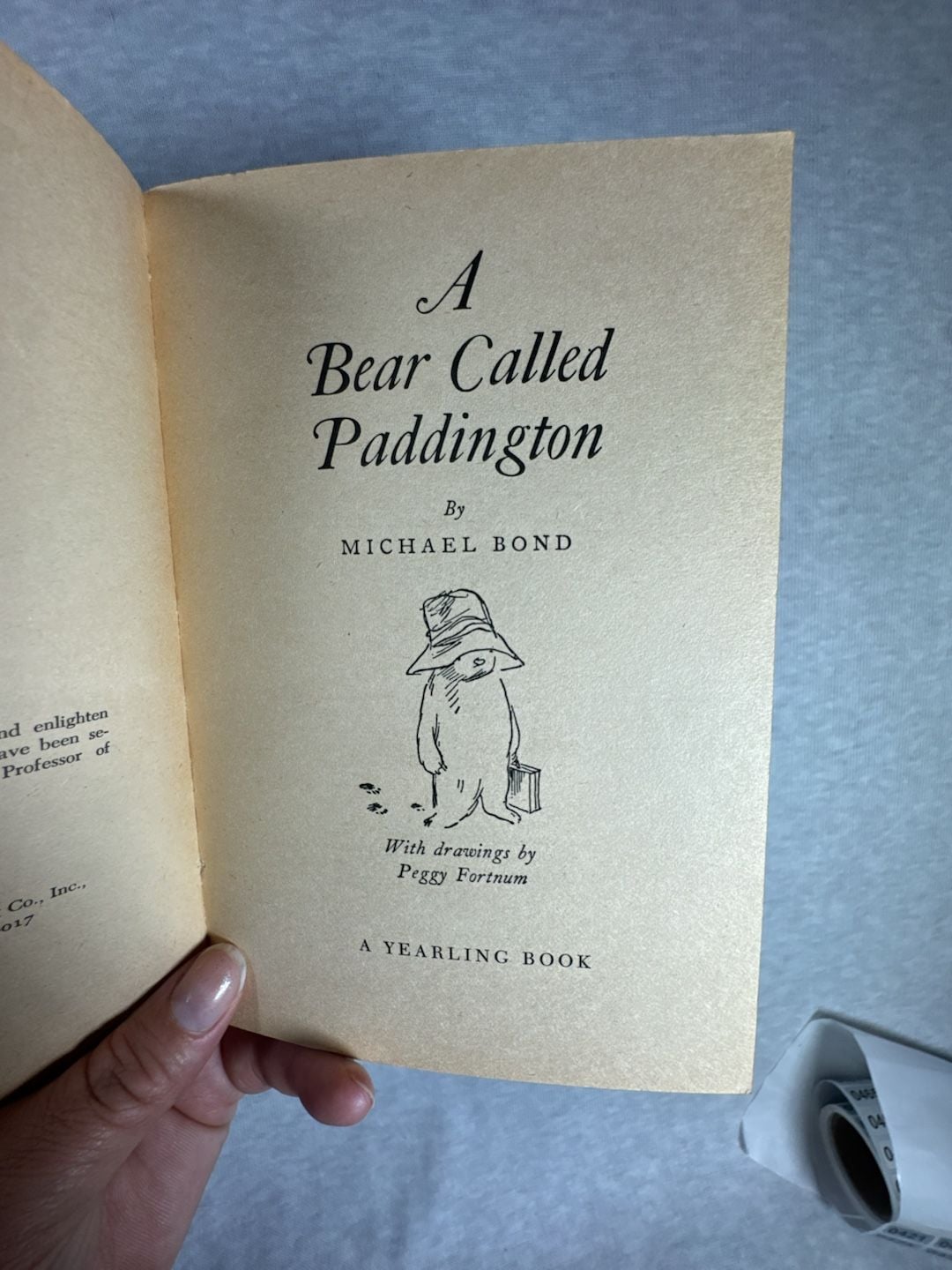 Dell Yearling Book A Bear Called Paddington By Michael Bond Paperback Vintage 6