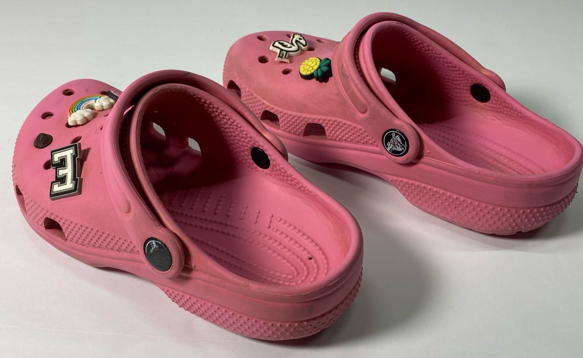 Crocs Classic Clog Size J2 Pink 4
