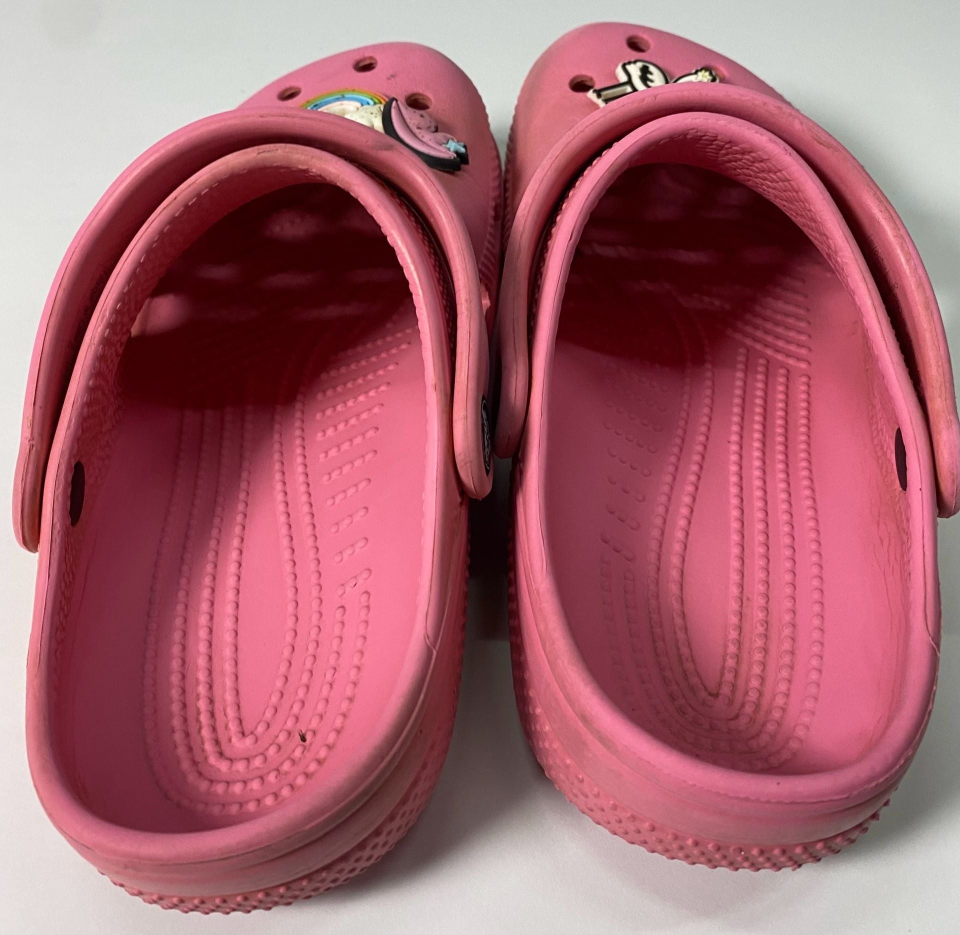 Crocs Classic Clog Size J2 Pink 5