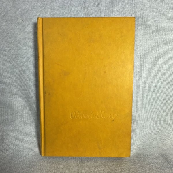 Harper & Row Oliver's Story By Erich Segal Hardcover Book Yellow