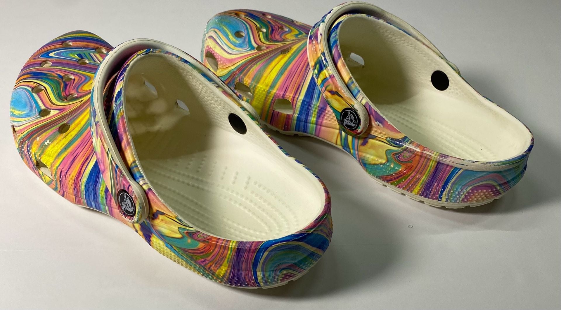 Crocs Classic Clog Out Of This World Size M8 W10 Pastel Marbled 4