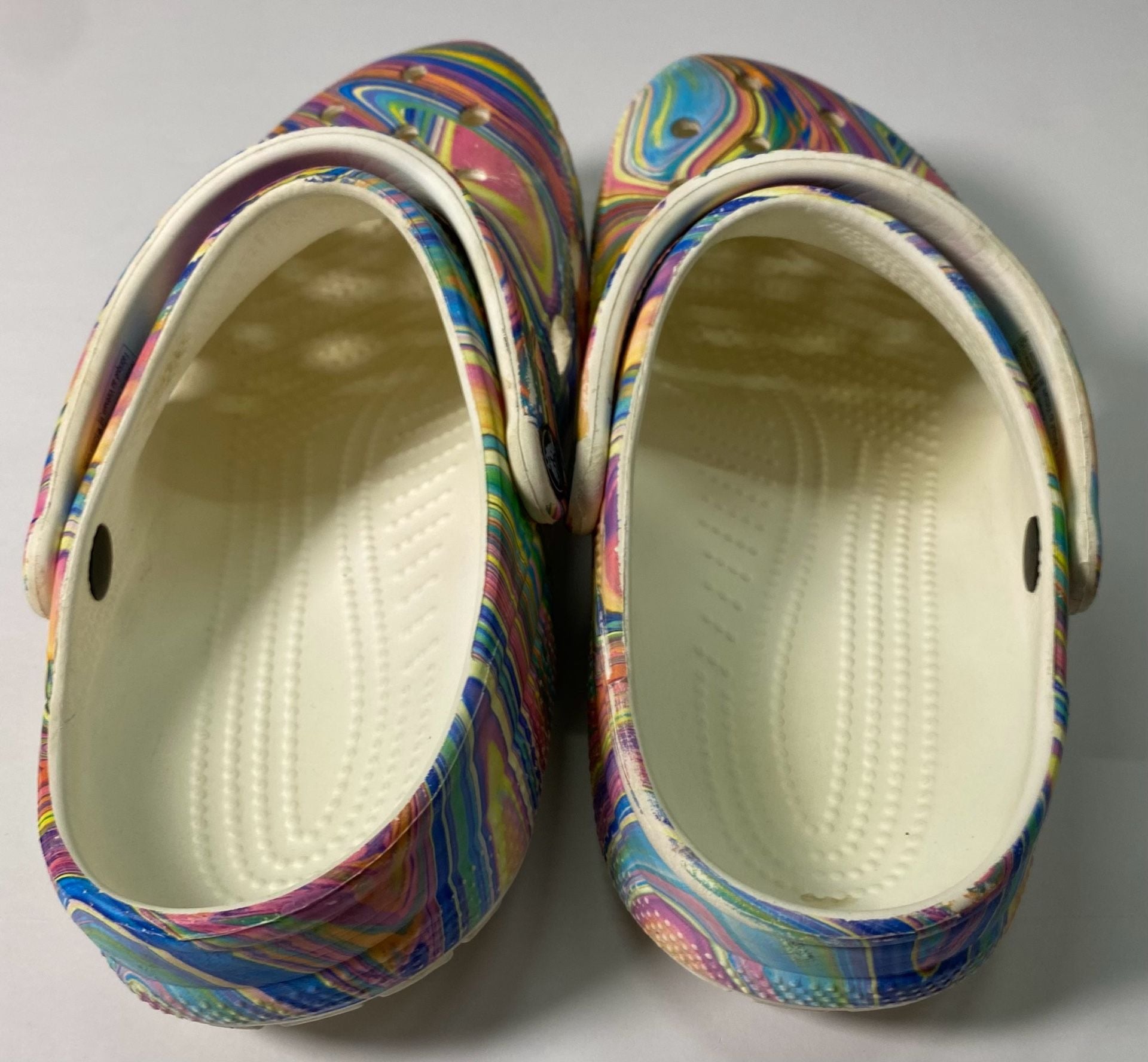 Crocs Classic Clog Out Of This World Size M8 W10 Pastel Marbled 6