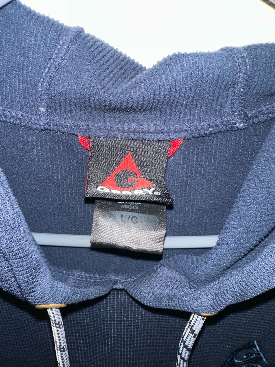 Gerry Performance Fleece Hoodie Size L Dark Gray Pullover 6