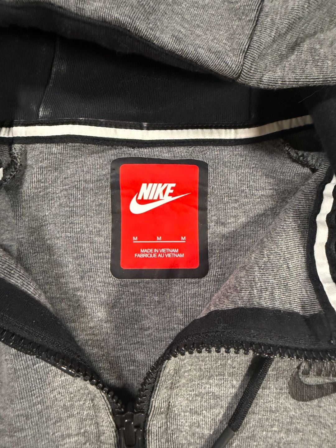 Nike Tech Fleece Full Zip Hoodie Size M Grey 4