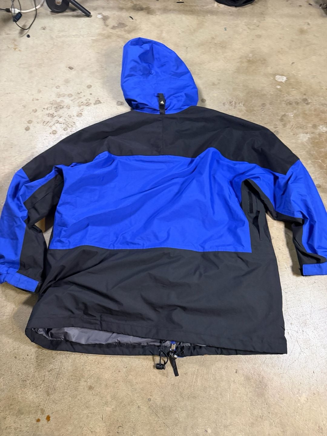 Nike ACG Jacket Size XL Vintage Blue Black Windbreaker Parka 7