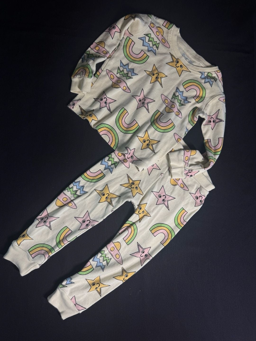 Vaenait Baby Rainbow Space Pajama Set 1