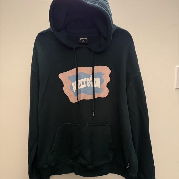 ICECREAM Display Graphic Hoodie Size XL Black
