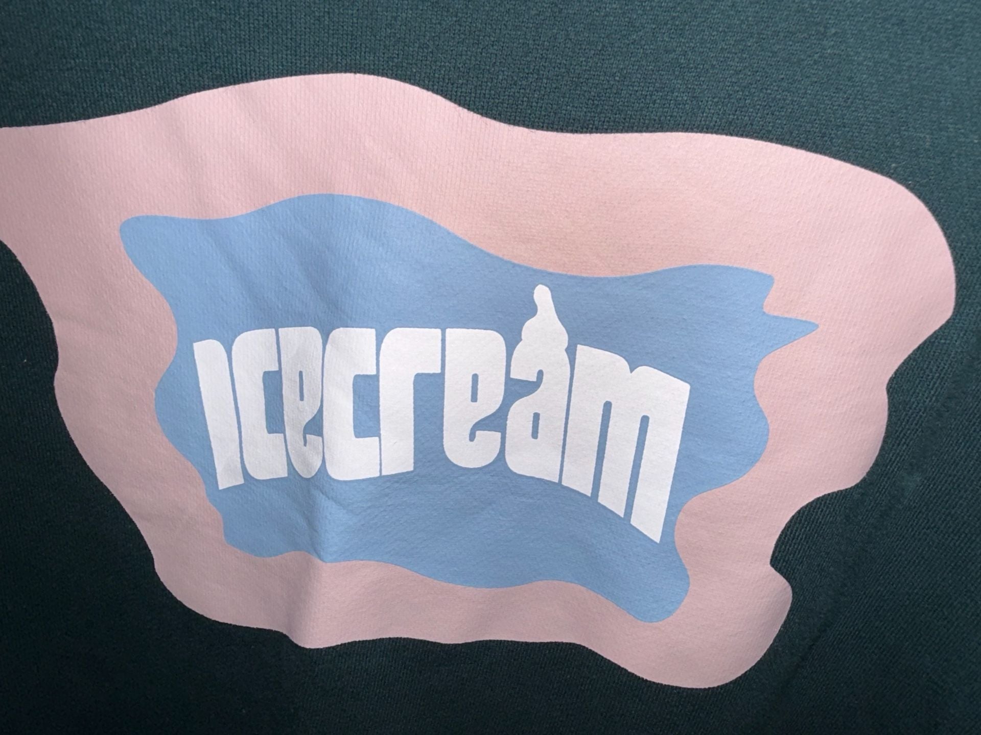 ICECREAM Display Graphic Hoodie Size XL Black 3