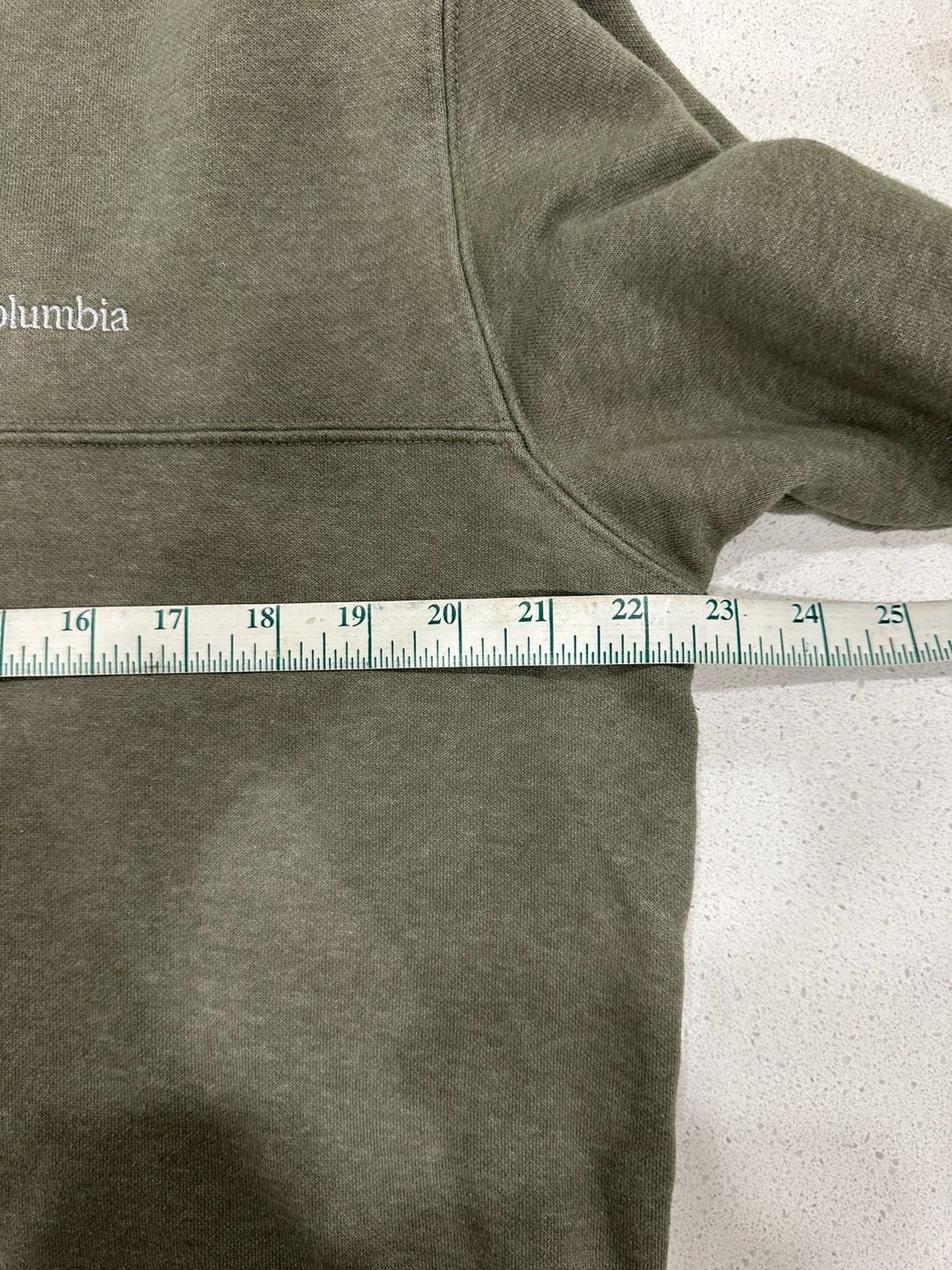 Columbia Sportswear Company 1/4 Zip Pullover Sweatshirt Size M Green 6