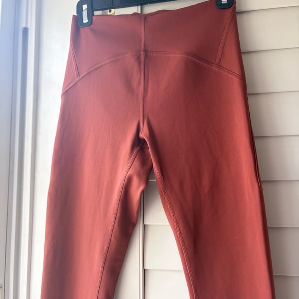 Lululemon InStill High-Rise Leggings in Cayenne Orange Fall Leggings  