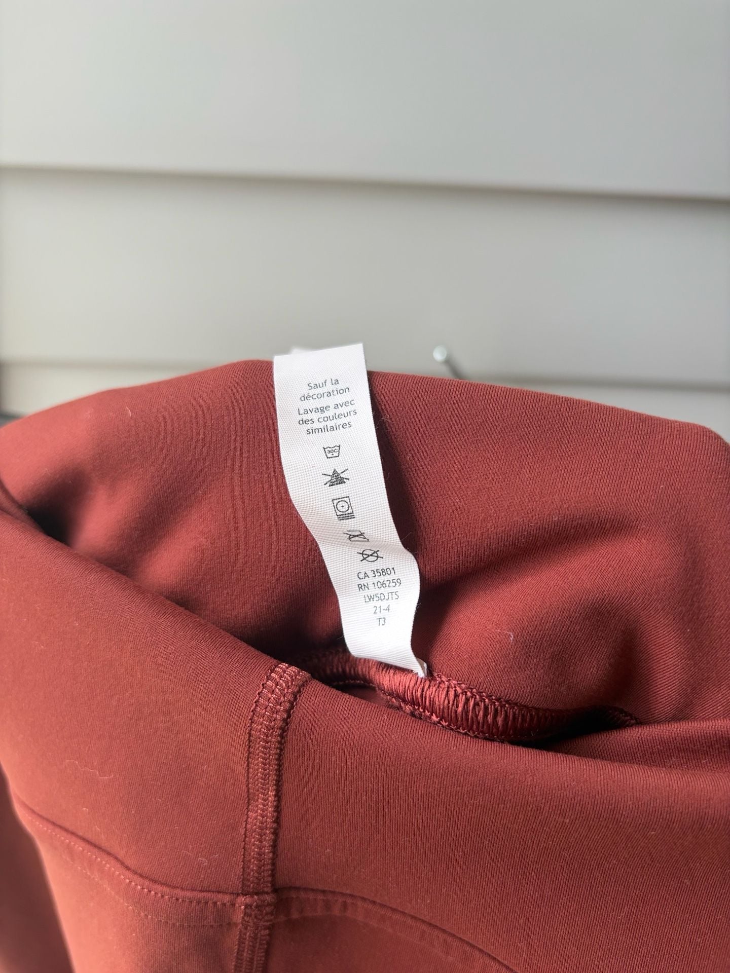 Lululemon InStill High-Rise Leggings in Cayenne Orange Fall Leggings   7