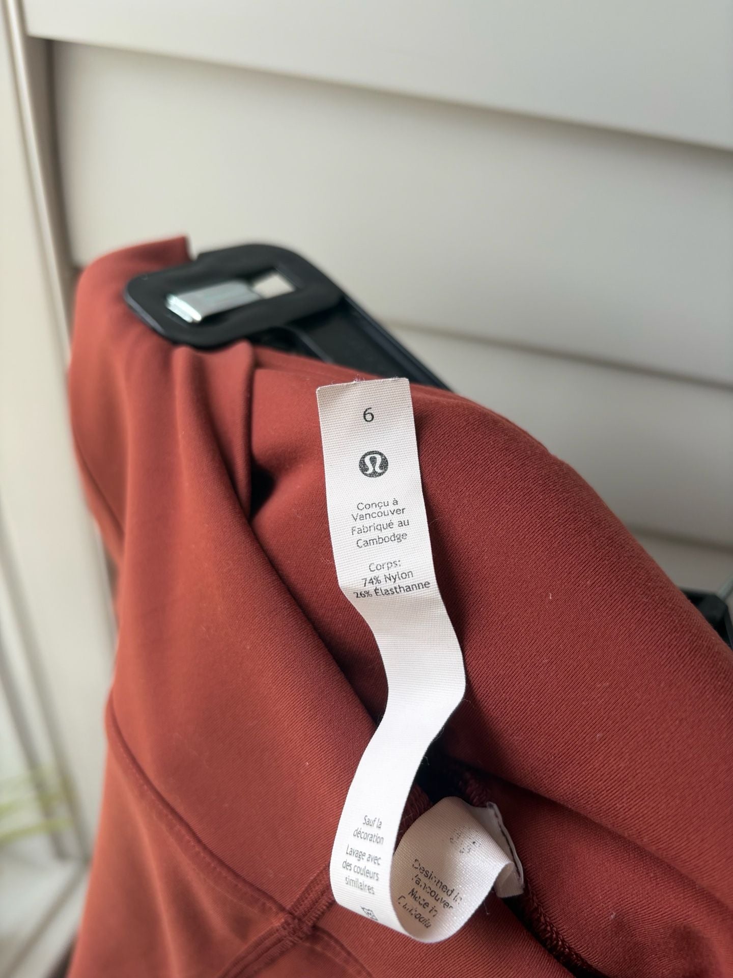 Lululemon InStill High-Rise Leggings in Cayenne Orange Fall Leggings   8