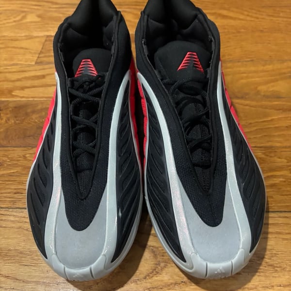 adidas Anthony Edwards 2 AE 2 Basketball Shoes Black Silver Red Men’s 10.5