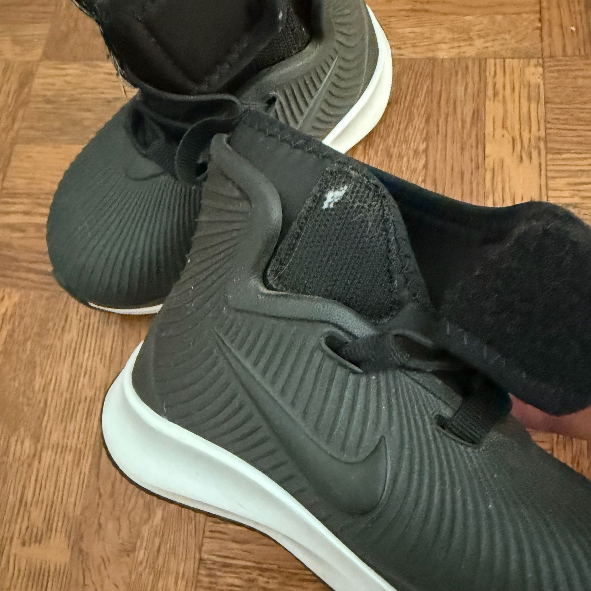 Nike Binzie Boot TD Black White 6C Toddler 8